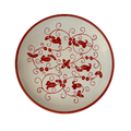 Napoles Plate - Red