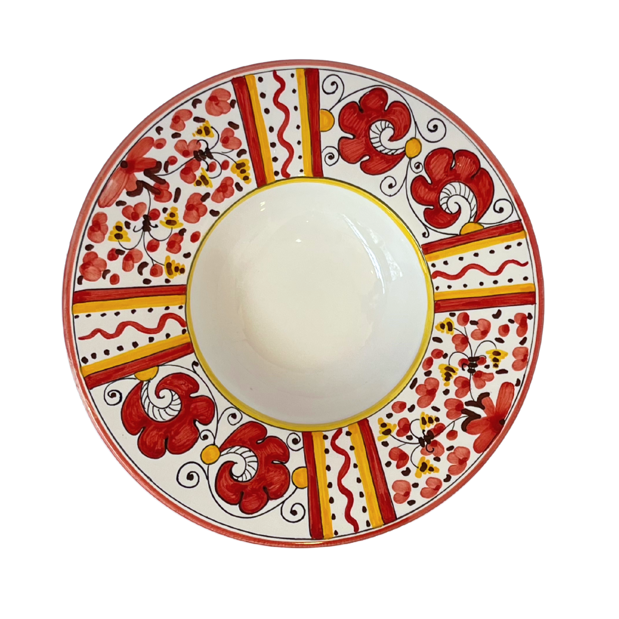 Carlotta Pasta Bowl Red Gallo