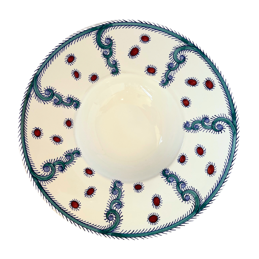 Carlotta Pasta Bowl Blue Riccio